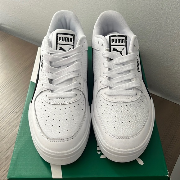 NWT Men's Puma CA Pro Classic Casual Sneakers - White & Black - 38019003 - Picture 8 of 13